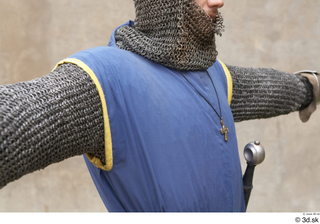 Photos Medieval Knight in mail armor 4 army medieval soldier…